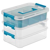 Seymours 3Tier Stacking Storage Box with Insert