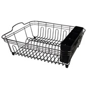 LTW Dish Drainer Large Black Nickel