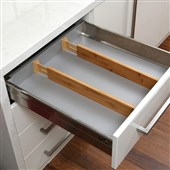 LTW Bamboo Drawer Divider Deep 2 Pack
